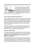 Cấu hình thiết lập mật khẩu trong Windows Server 2008