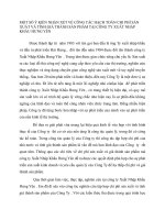 MỘT SỐ Ý KIẾN NHẬN XÉT VỀ CÔNG TÁC HẠCH TOÁN CHI PHÍ SẢN XUẤT VÀ TÍNH GIÁ THÀNH SẢN PHẨM TẠI CÔNG TY XUẤT NHẬP KHẨU HƯNG YÊN