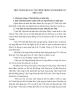 THỰC TRẠNG QUẢN LÝ TÀI CHÍNH TRONG NGÀNH KIỂM SÁT NHÂN  DÂN