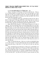 THỰC TRẠNG TRIỂN KHAI BHYT HS - SV TẠI  BẢO HIỂM XÃ HỘI VIỆT NAM