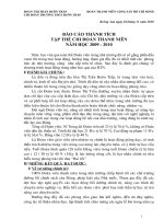 Bài giảng báo cáo tổng kết đoàn 2010