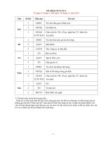 Giáo án Mẫu giáo - Tuần 5 CT 26 tuần