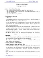 KE HOACH CA NHAN 2011