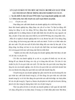 LÝ LUẬN CƠ BẢN VỀ TỔ CHỨC KẾ TOÁN CHI PHÍ SẢN XUẤT TÍNH GIÁ THÀNH SẢN PHẨM TRONG DOANH NGHIỆP SẢN XUẤT