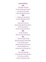 Tài liệu câu đố toán học