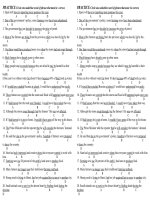 Exercises of error recognization