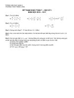 de thi hoc ky 1(10-11)