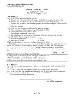 Bài giảng Đe kiem tra HKI mon GDCD lop 9