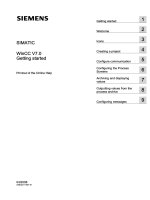 SEIMENS SIMATIC WIN CC 7 0  gettingstarted 