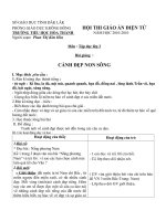 tieng viet lop 3. soan cho bai giang Violet