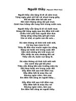 Bài giảng Thơ hay ( Fame) Tập 4