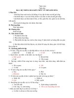 TỰ CHỌN SINH 10 TUẦN 1 ĐẾN 14