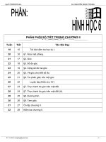 Bài soạn Giáo án Hình học 6 (HKII)