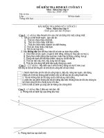 Tài liệu bai kiem tra Khoa Su đia lop 4-5 ki1