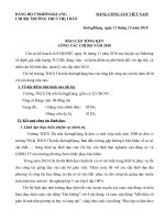 TỔNG KẾT CÔNG TÁC CHI BỘ NĂM 2010