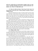 Một số  ý kiến đề xuất nhằm hoàn thiện công tác kế toán  tập hợp chi phí sản xuất và tính giáthành  sản phẩm  tại  công ty TNHH Thế Anh