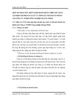 MỘT SỐ NHẬN XÉT, KIẾN NGHỊ NHẰM HOÀN THIỆN KẾ TOÁN TẬP HỢP CHI PHÍ SẢN XUẤT VÀ TÍNH GIÁ THÀNH SẢN PHẨM TẠI CÔNG TY TNHH CÔNG NGHIỆP QUANG MINH