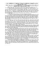 Gián án Những nhiệm vụ trọng tâm năm học 2010- 2011