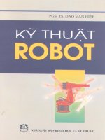 Kỹ thuật robot _  PGS TS đào văn hiệp