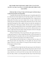 MỘT SỐ BIỆN PHÁP NHẰM HOÀN THIỆN CÔNG TÁC KẾ TOÁN NGUYÊN VẬT LIỆU TẠI CÔNG TY CỐ PHẦN BÓNG ĐÈN PHÍCH NƯỚC RẠNG ĐÔNG