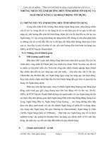 NHỮNG NHÂN TỐ ẢNH HƯỞNG ĐẾN TÌNH HÌNH TÍN DỤNG VÀ GIẢI PHÁP NÂNG CAO HOẠT ĐỘNG TÍN DỤNG