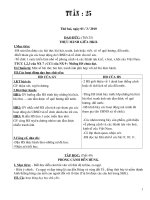 Bài giảng GA 5  TUAN 25 - CKT - KN