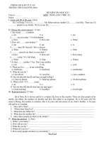 THI HOC KI I ANH VAN 6(2010-2011)