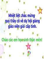 Tài liệu giáo an 5 bai 21