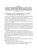 Phân tích tình hình tài chính của Công ty XNK THIẾT BỊ  ĐIỆN ẢNH - TRUYỀN HÌNH” chủ yếu thông qua bảng CĐKT và BCKQKD