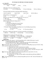 Ôn tập HKI -Năm học 2010-2011 HH 8