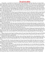 Tài liệu Tất cả tác giả hoc kỳ 1