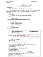 Tài liệu giao an lop 3tuan 20 co tich hop thu nam