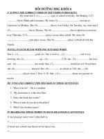 Tài liệu ÔN HSG 9