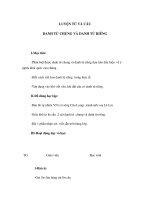 LUYỆN TỪ VÀ CÂU - DANH TỪ CHUNG VÀ DANH TỪ RIÊNG