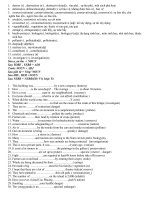 Bài giảng bai tap on unit9-10( lop 10)