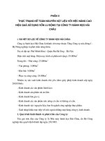 THỰC TRẠNG KẾ TOÁN NGUYÊN VẬT LIỆU VỚI VIỆC NÂNG CAO HIỆU QUẢ SỬ DỤNG VỐN LƯU ĐỘNG TẠI CÔNG TY BÁNH KẸO HẢI CHÂU