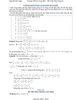 Bài soạn một số chuyên đề toan học