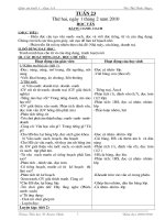 Bài giảng Giao an buoi 1 Lop 1 tuan 23