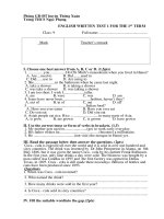 de thi hky 1 l lop 8,9