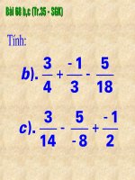 Bài soạn tich chất phep nhân phân số