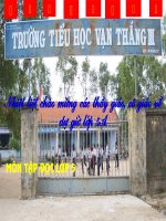 TẬP ĐỌC BUÔN CHƯ LÊNH ĐÓN CÔ GIÁO