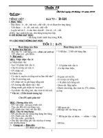 Giáo án tuần 18(CKT_KNS) CLan QT