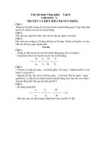 Bài soạn Câu hỏi chương V