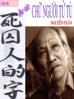 TIET 39: CHU NGUOI TU TU