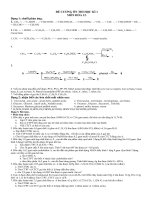 đề cương khối 10 - HK1