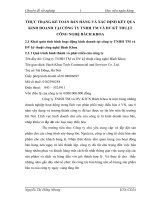 THỰC TRẠNG KẾ TOÁN BÁN HÀNG VÀ XÁC ĐỊNH KẾT QUẢ KINH DOANH TẠI CÔNG TY TNHH TM VÀ DV KỸ THUẬT CÔNG NGHỆ BÁCH KHOA