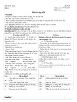 Giáo án ôn thi học kỳ 1