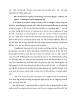 LÝ LUẬN CHUNG VỀ TỔ CHỨC KẾ TOÁN CHI PHÍ SẢN XUẤT VÀ TÍNH GIÁ THÀNH  SẢN PHẨM XÂY LẮP