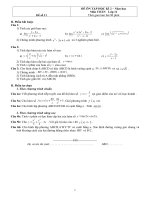 Tài liệu Đề ôn tập Toán 11 HK2 - đề số 11