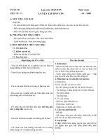 Bài giảng Giáo án Văn 11